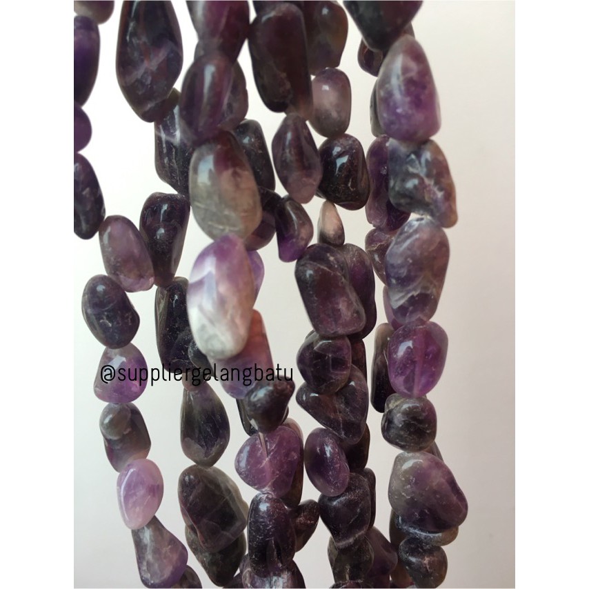 bongkah rough Batu amethyst kecubung ungu amethys kalimantan akik 30mm akesoris craft fashion trendy