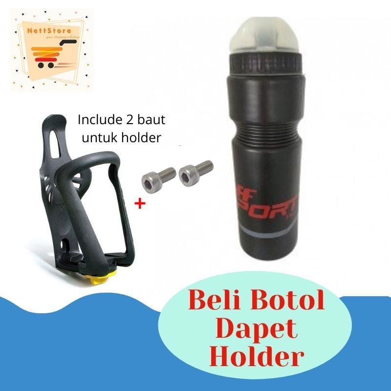 Tempat Botol Minum Sepeda - Botol Minum Sepeda - Tempat Minum Sepeda Gunung