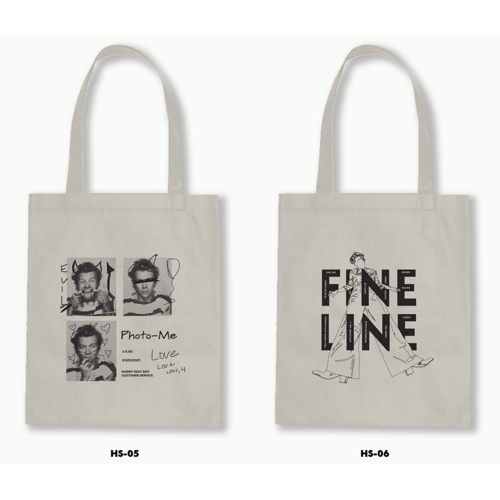 TOTE BAG RESLETING - HARRY STYLES