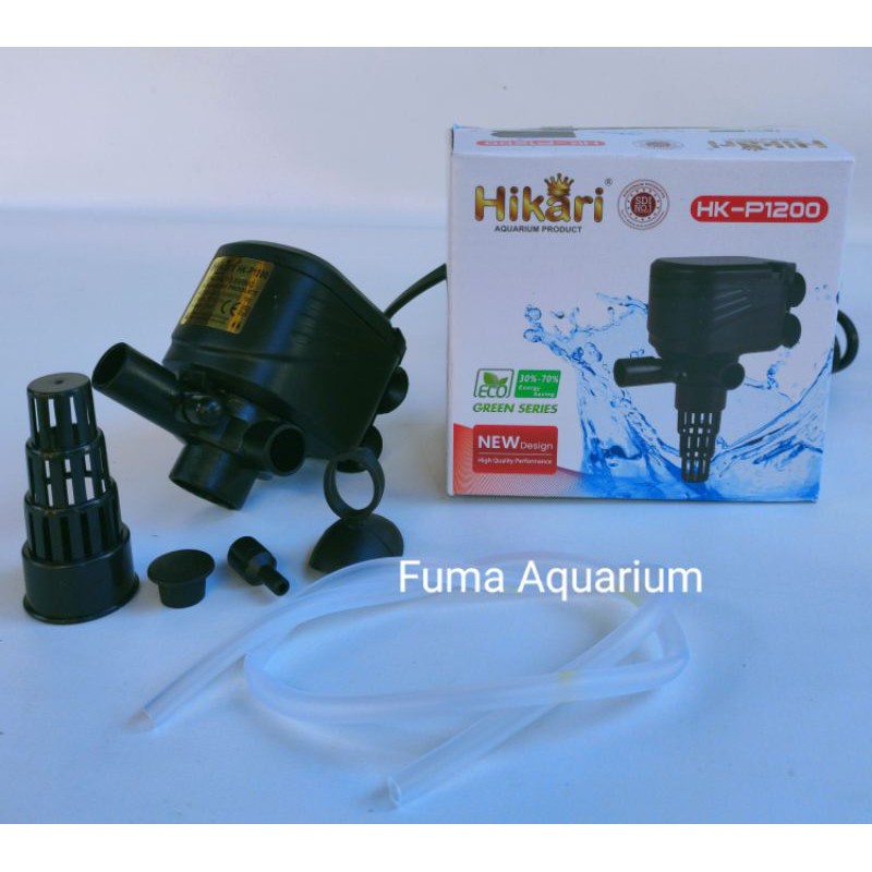 Mesin Pompa Celup HIKARI 1200 HK-P1200 Pompa Filter Aquarium Aquascape hidroponik Power Head Submersible Pump