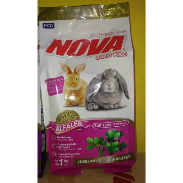 

NOVA Rabbit Food ALFALFA 1Kg
