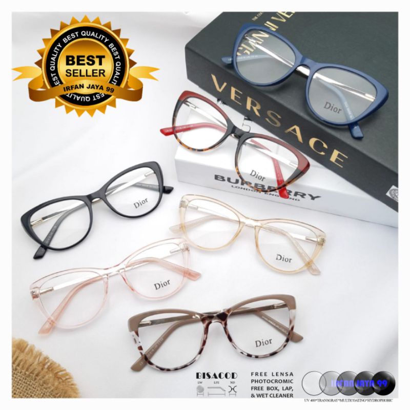 KACAMATA PAKET PHOTOCROMIC, BLUECROMIC, MINUS ,PLUS, ANTI UV400