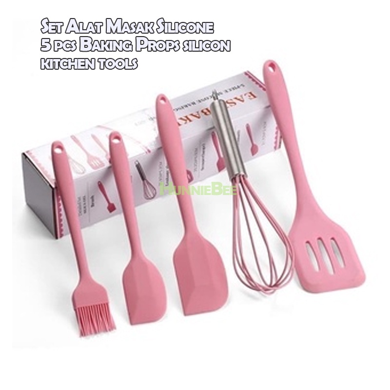 Set Alat Masak 5 Piece Baking Props silicon kitchen tools