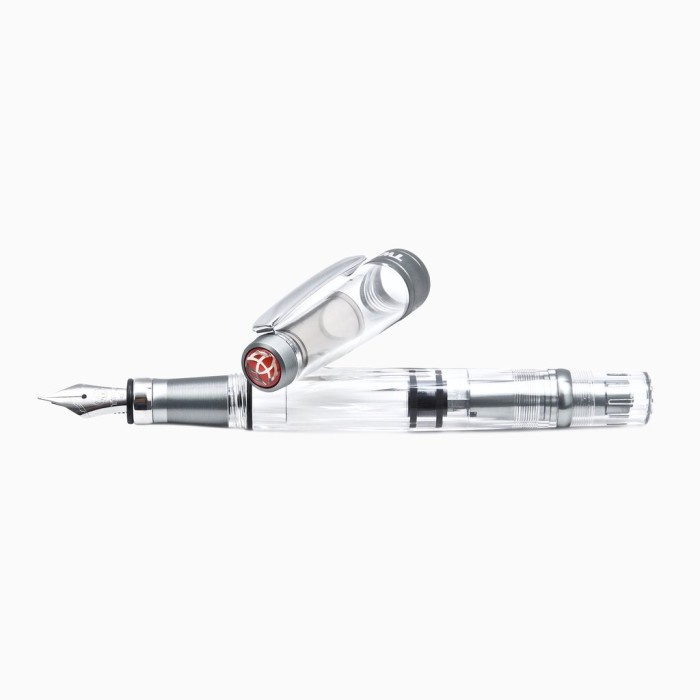 

(TERLARIS) TWSBI Diamond 580 AL R Fountain Pen - Nickel Gray