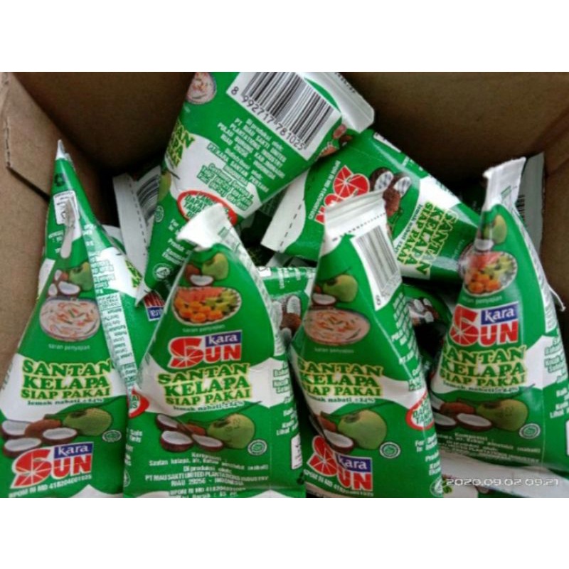 

Sun kara santan kelapa 65ml