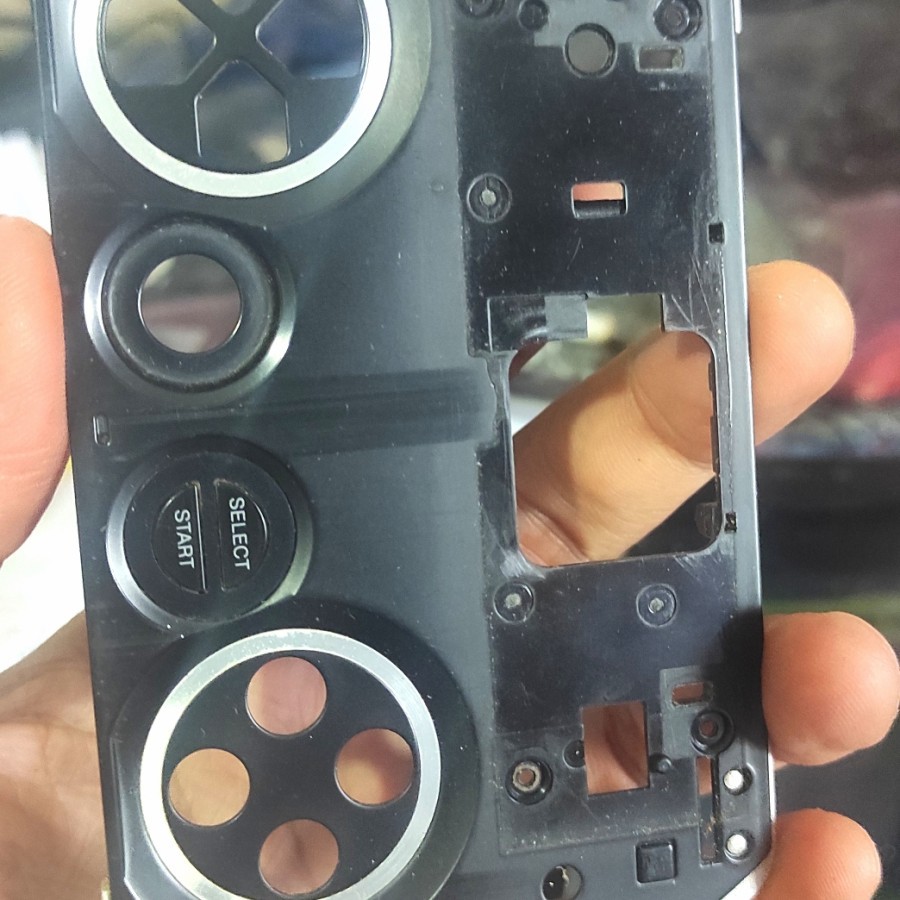 PART PSP GO CASING CASE DEPAN TOMBOL PAD START SELECT FLEXY SATU SET