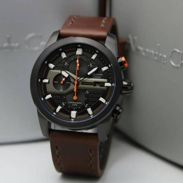 JAM TANGAN ALEXANDRE CHRISTIE COWOK AC 6270 ORIGINAL