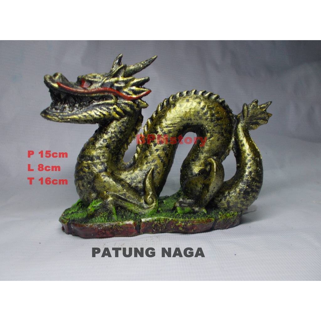 Hiasan Aquarium Patung Naga / Dekorasi Aquascape