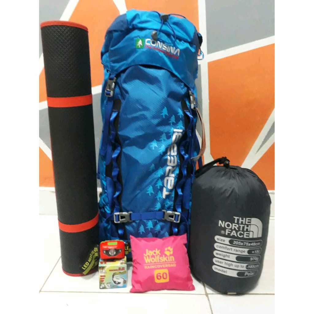 Consina Tarebbi 60 10 L Carrier Bag Backpack 60L Tas Consina Tarebbi 60 10 L Carrier Bag Backpack 60L Tas