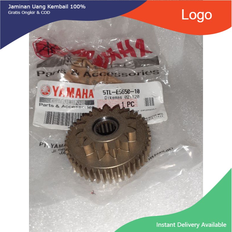 Gigi penghantar stater Gigi dobel stater Mio