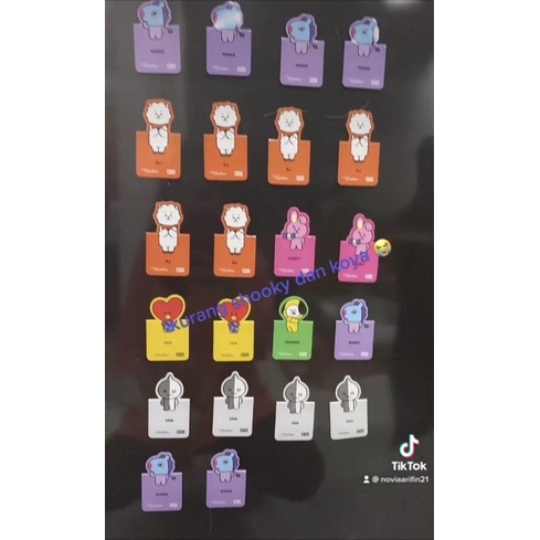 Magnet bt21 chatime