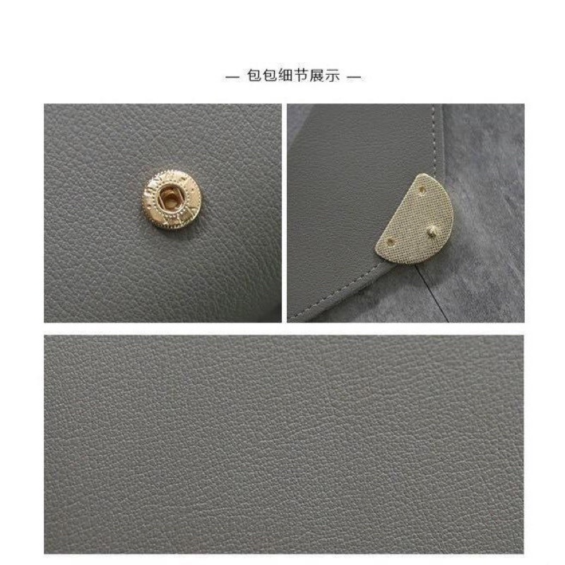 dompet lipat wanita import A18