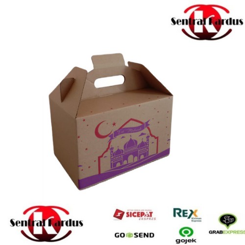 

( ISI 5 PCS ) JINJING PARCEL LEBARAN UK.29X19X18CM HAMPERS TAS/JINJING LEBARAN