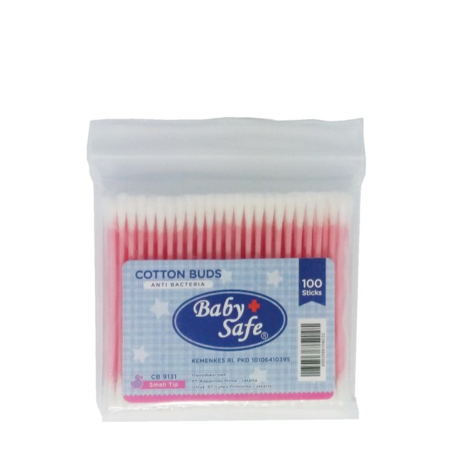 BABYSAFE MURAH COTTON BUDS REFILL SMALL / KOREK KUPING ( CB9131 ) BABY SAFE