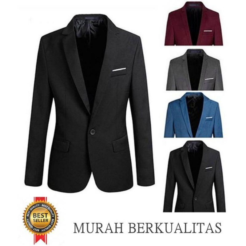 jass kantor pria/blezer pria/jas wisuda/jas nikah