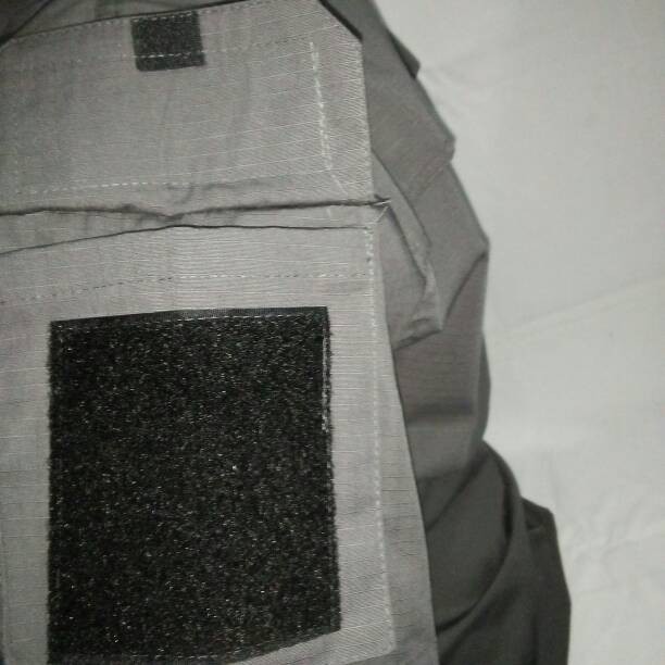 Kemeja Tactical/Helicon Dark Grey/Abu Tua Lengan Pendek Ripstop Katun