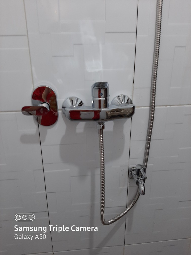 Vone 2416-55 Keran Kran Taman Air Single Wall Tembok Taman Chrome