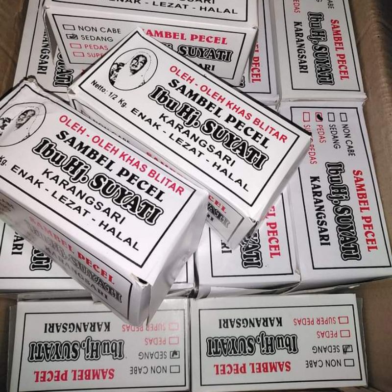 

Sambel Pecel Blitar Hj Suyati 500 gram