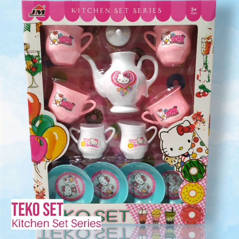 Mainan Anak Set Teko Besar Kicthen Set Perempuan