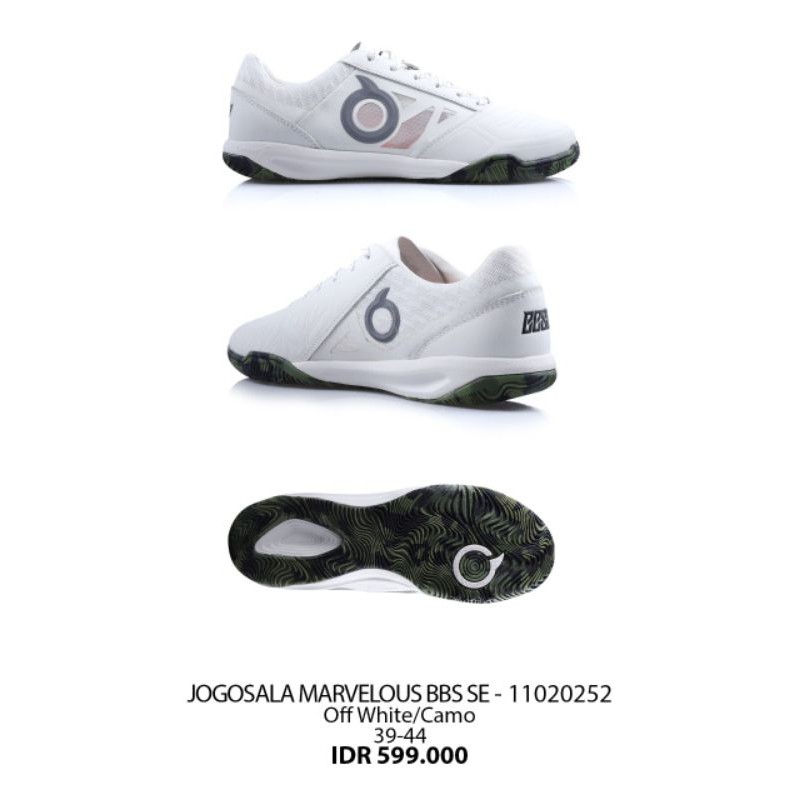 sepatu futsal ortuseight jogosala marvelous BBS SE original
