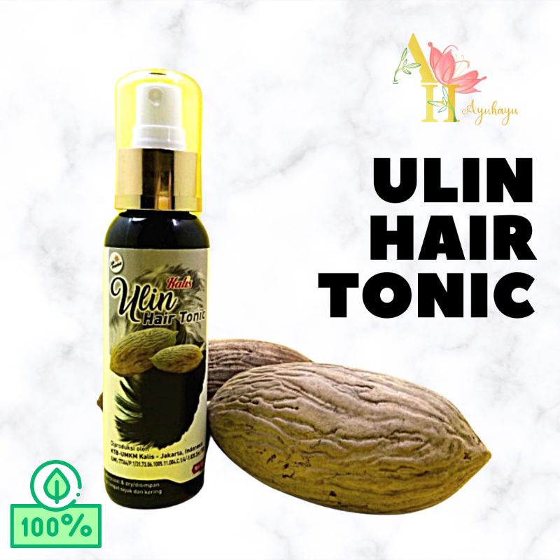 ULIN HAIR TONIC BY KALIS PERAWATAN RAMBUT ALAMI HAIR OIL PENYUBUR PENUMBUH PENGHITAM RAMBUT NATURAL