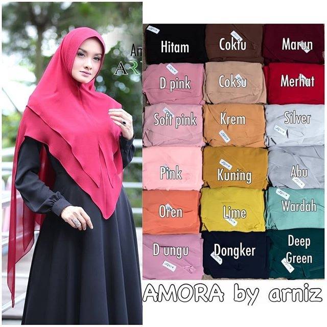 Khimar amora by arniz collection