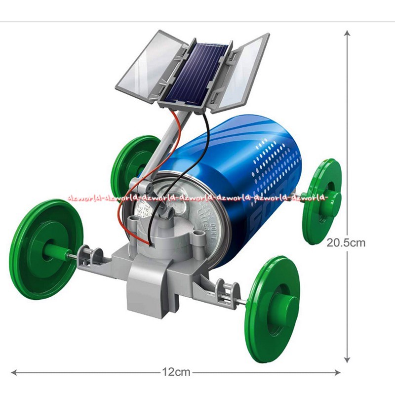 4M Green Science Water Clock Mainan Membuat Kreasi Jam Tenaga