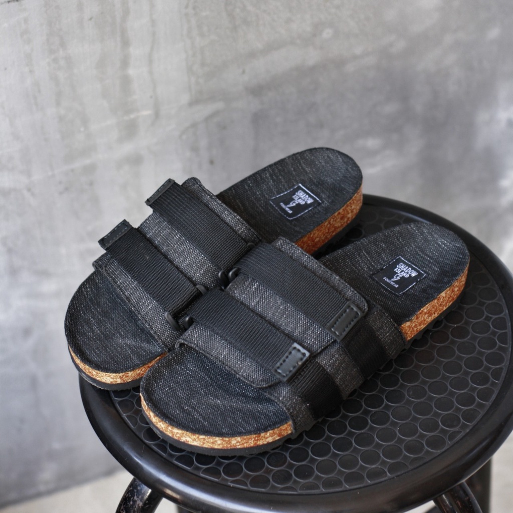 KOSKHA BROWN - Sendal Slide Pria Sandal Slide Flip Flop Selop Pria Wanita Kasual Simple Santai