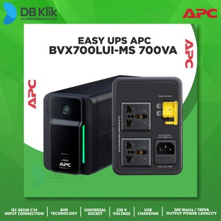UPS APC Easy BVX700LUI-MS 700VA 360Watt USB Charging - APC BVX700VA