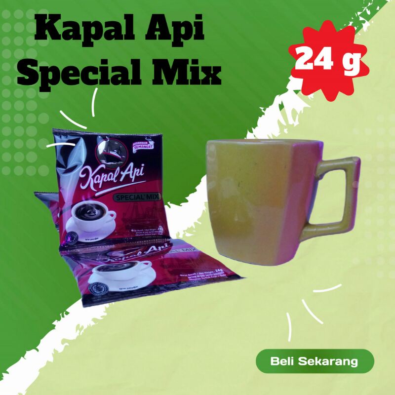 Jual Kopi Kapal Api Special Mix Kopi Gula Renceng Shopee Indonesia