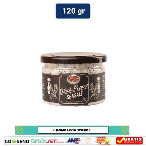 

Jay's Black Pepper Sea Salt 120gr
