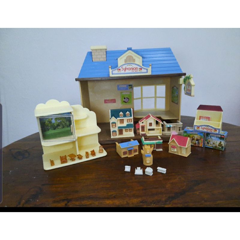 sylvanian vintage toy shop