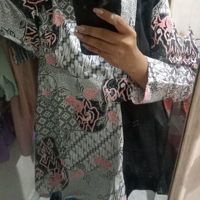 Atasan Batik Dolby Dolbi Dobby Doby Tenun Sutra Tulis Halus Katun Atbm Baron ,sarombit Atasanku