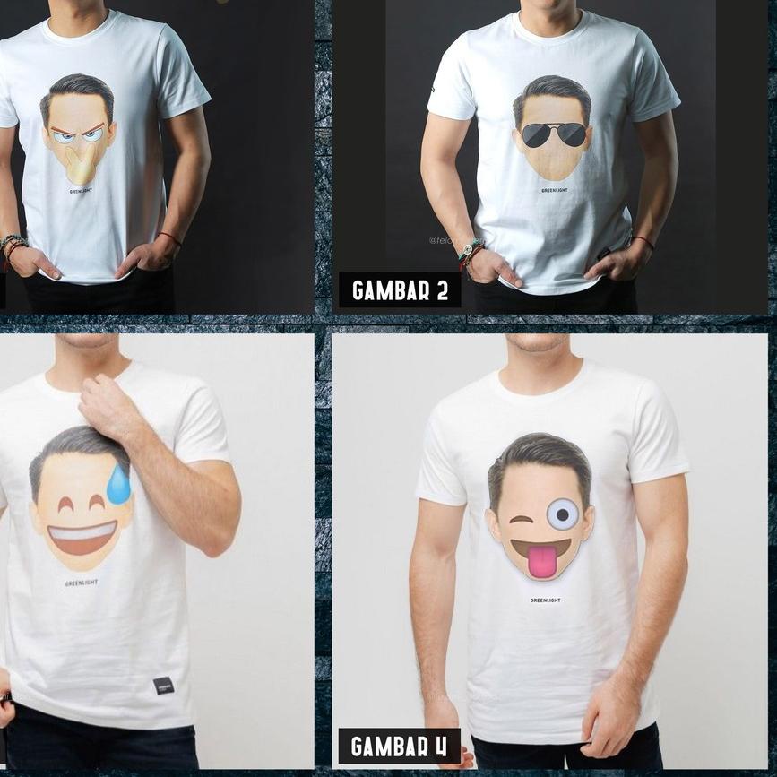 ♪ Hot Sale Kaos Greenlight Distro Emoji Ariel Noah ♠