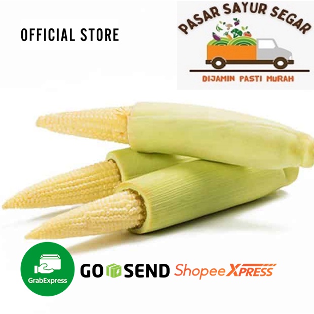 

Jagung Acar 500gr / Jagung Muda kecil 500gr / Baby Corn 500gr