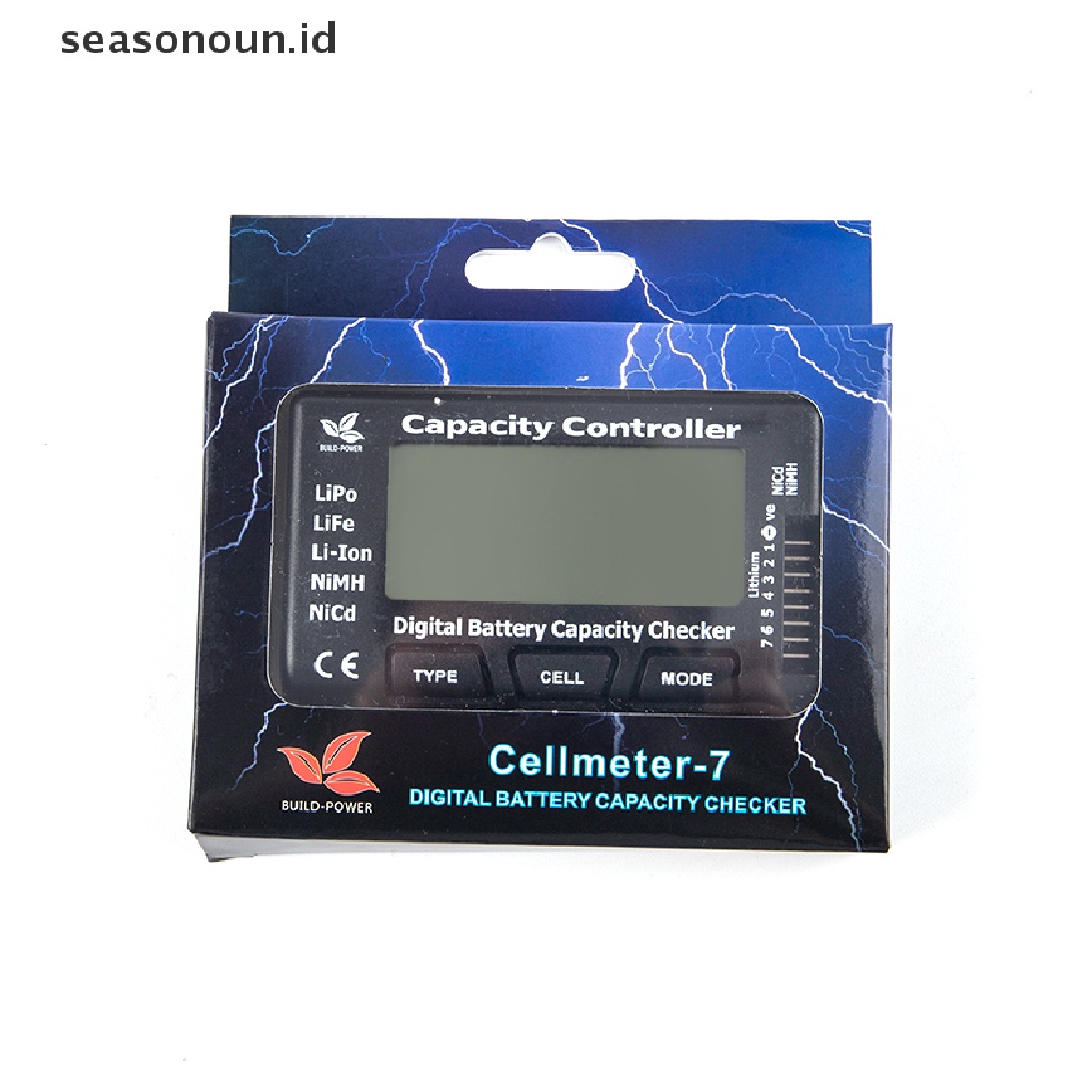 Rc CellMeter-7 Digital Kapasitas Baterai Untuk LiPo LiFe Li-ion Nicd NiMH