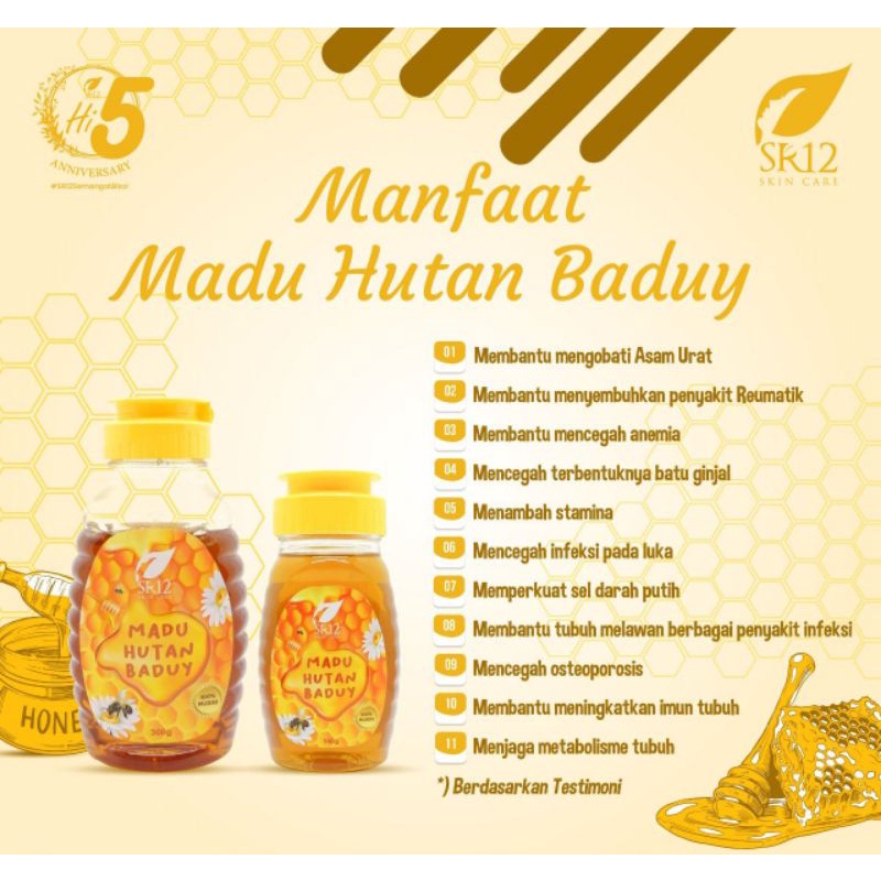 

MADU HUTAN BADUY SR12/140g/100% MADU MURNI