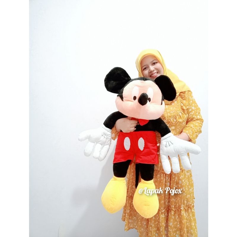 Boneka Mickey Mouse &amp; Minnie Mouse Jumbo