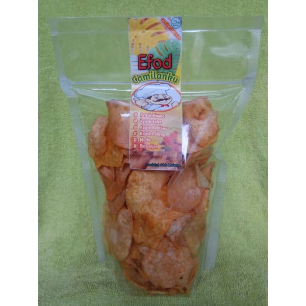 

Kripik Talas 200gram (pedas manis)