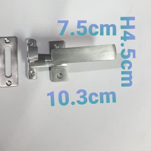 Rambuncis jendela XL silca Z slot grendel jendela kayu dan aluminium - Brushed sn