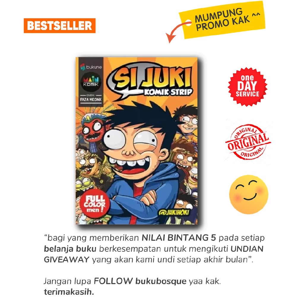 Jual Buku Komik Si Juki Komik Strip Bukune Shopee Indonesia