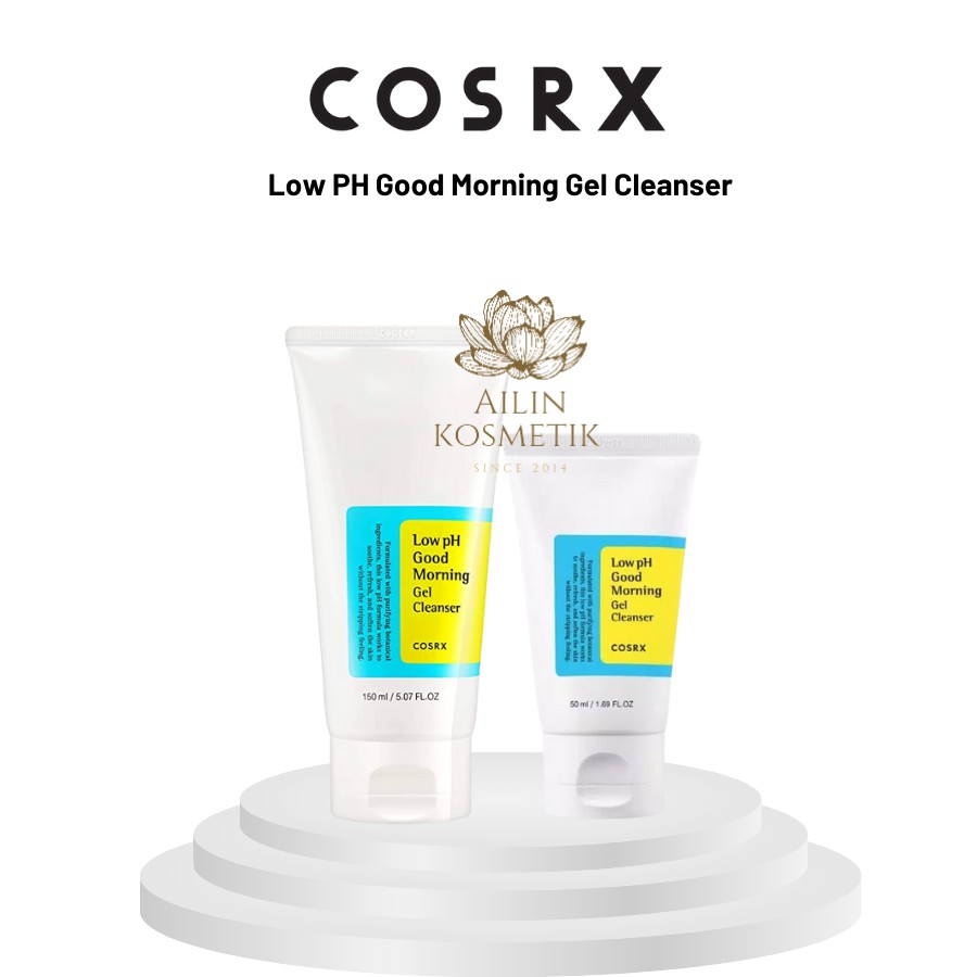 COSRX Low PH Good Morning Gel Cleanser / Sabun Cuci Muka Facial Foam by AILIN