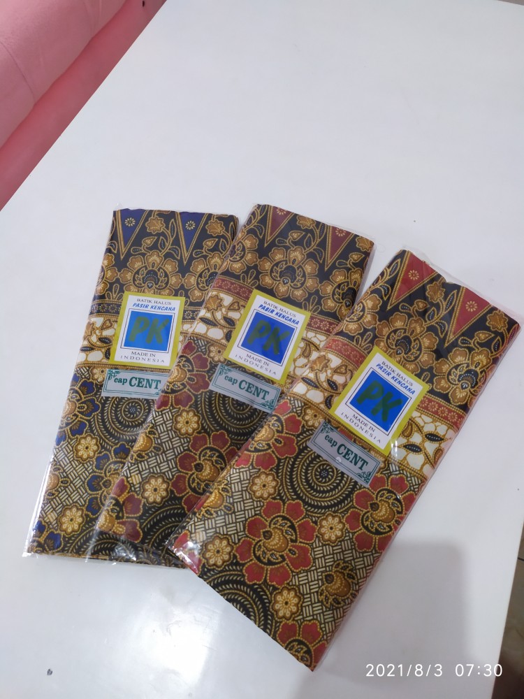 Sarung Murah Bagus  Batik Wanita Cap Cent Sudah Jahit Siap Pakai