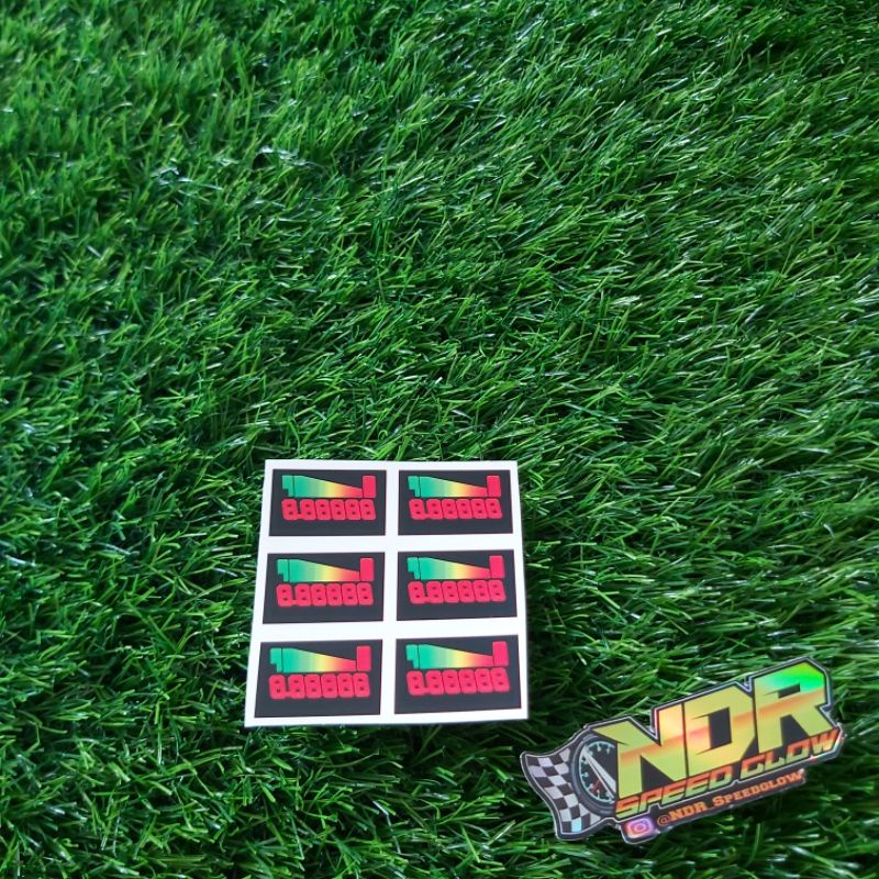 stiker lcd speedometer supra x 125 karbu