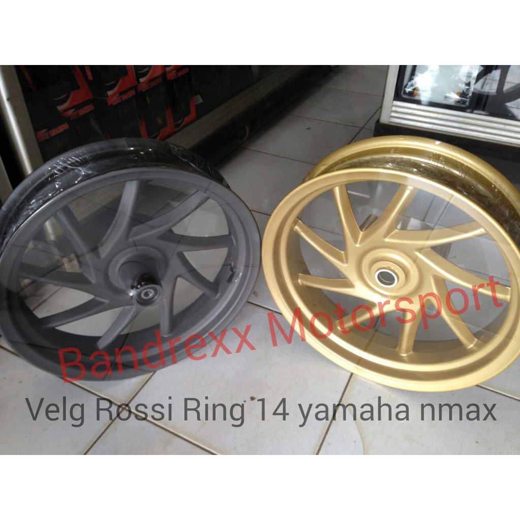 Velg V.Rossi Ring 14 Yamaha nmax pemasangan pnp