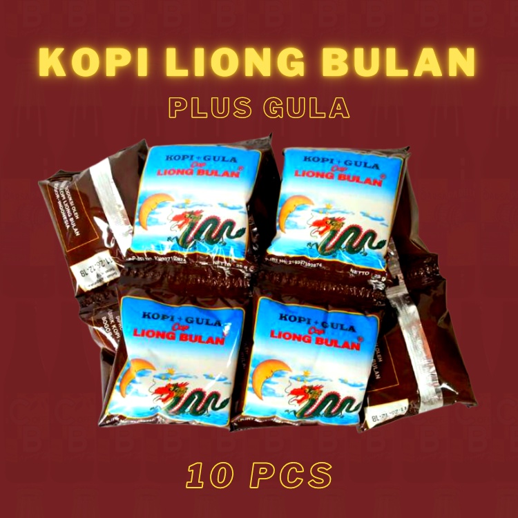 

LIONG Kopi Liong 10 Sashet PLUS GULA Khas Bogor