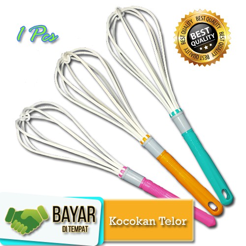 Kocokan Telur Pengocok Telor Green Leaf Anti karat BPA Free Hand Mixer Manual-Vegasus Store(COD)