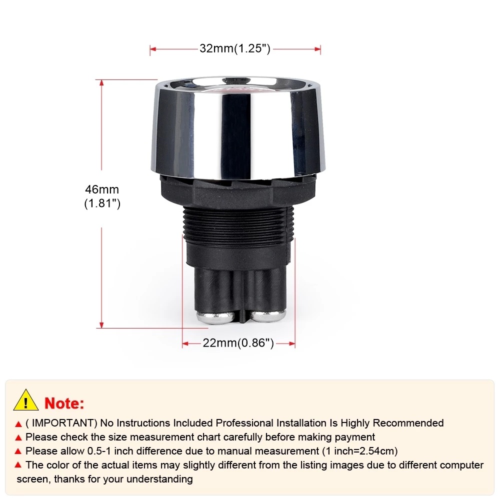 下架Tombol Start Ignition On / Off Tanpa Kunci Untuk Mesin Mobil Universal