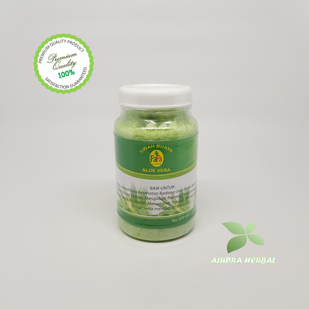

Bubuk Serbuk Aloe Vera Instan 250 gram Aloevera