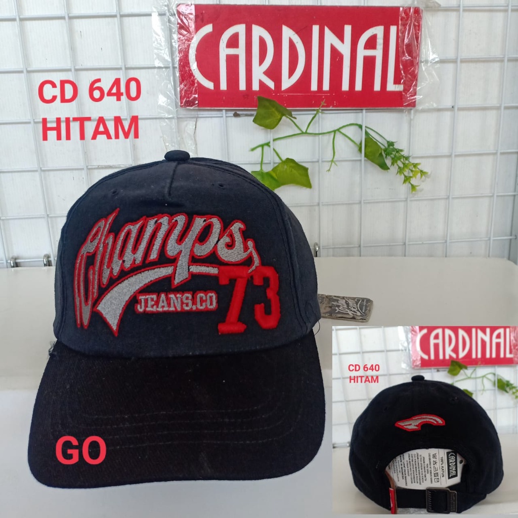 gos JB TOPI CARDINAL 100% ORIGINAL topi cardinal brand topi cardinal terbaru model 2 Warna